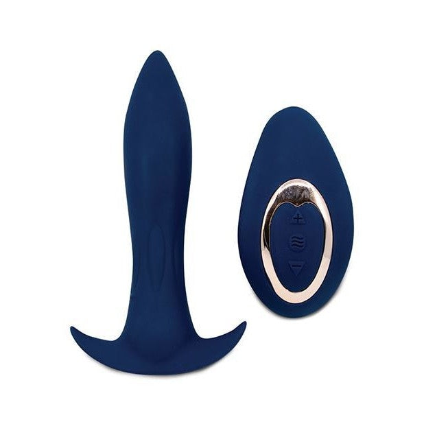 Sensuelle R-c Power Plug Navy Blue Intimates Adult Boutique