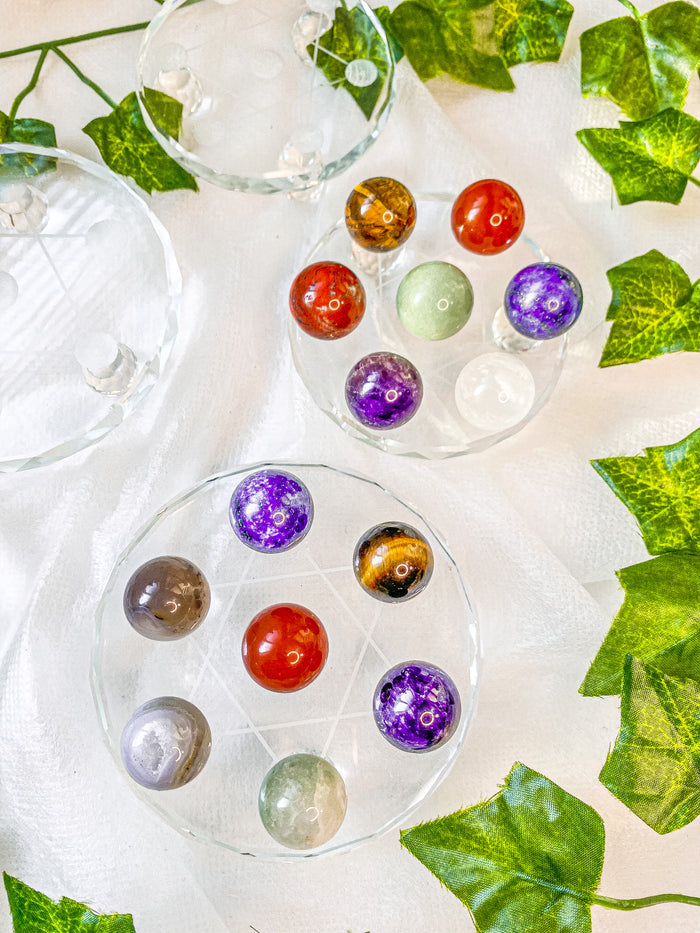Seven Star Array Crystal Stand