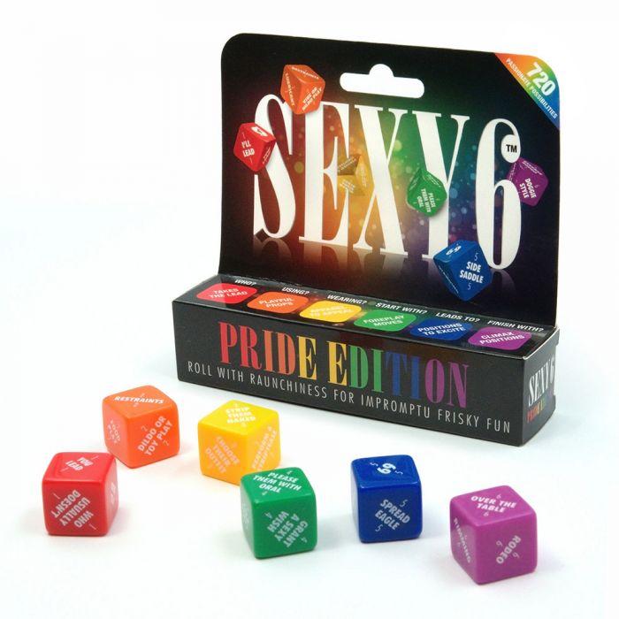 Sexy 6 Dice Pride Edition Intimates Adult Boutique