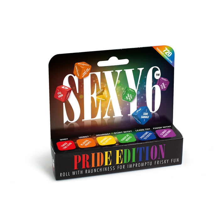 Sexy 6 PRIDE Dice Game Intimates Adult Boutique