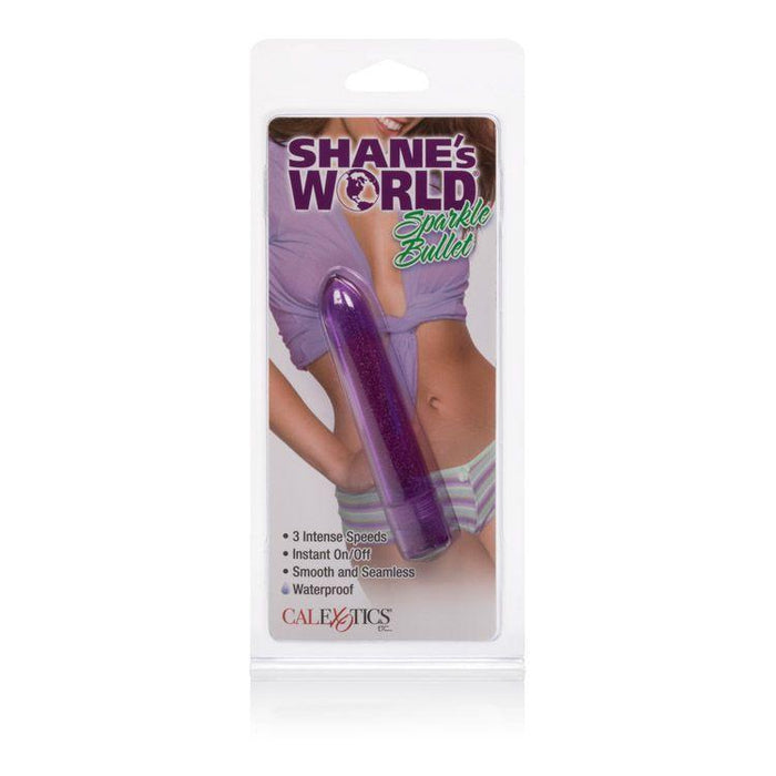 Shanes World Sparkle Bullet Purple Intimates Adult Boutique