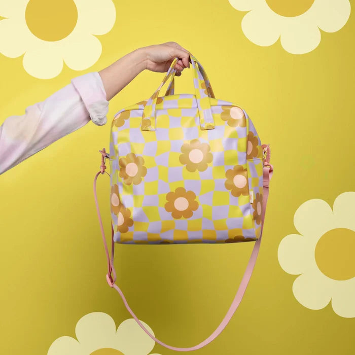 Skate Bag - Cool Funky Daisy