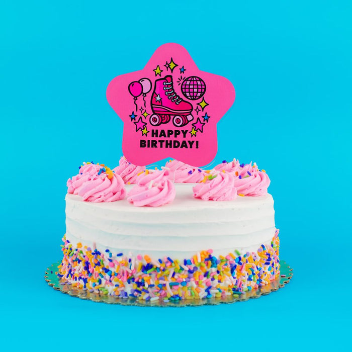 Skate Cake Topper - 5in