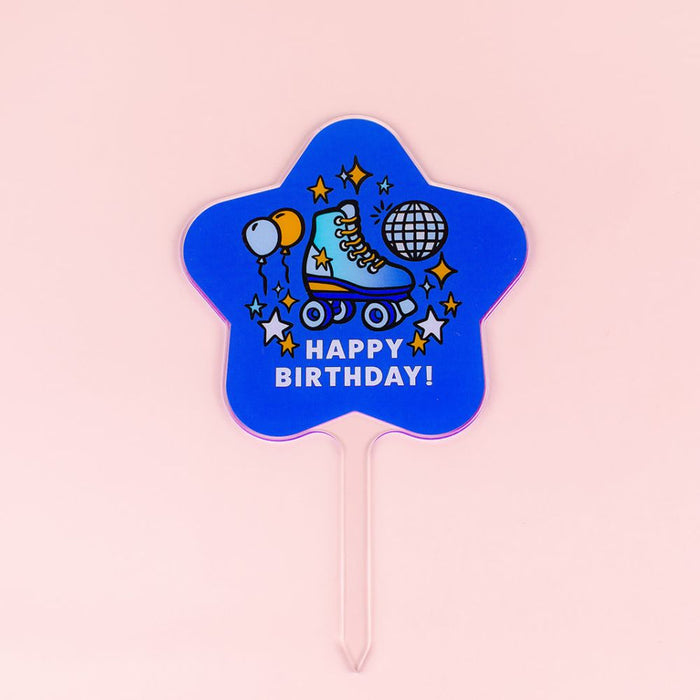 Skate Cake Topper - 5in