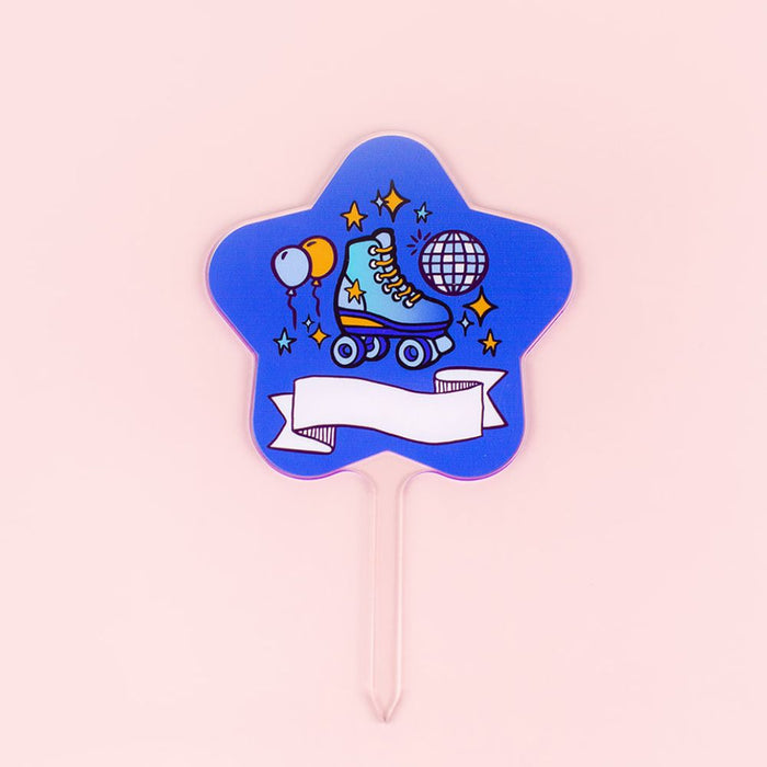 Skate Cake Topper - 5in