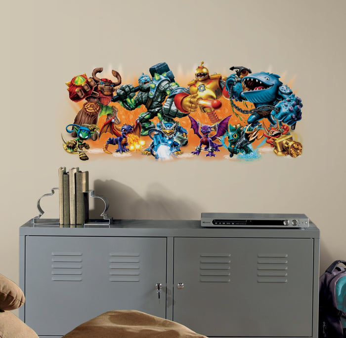 Skylander Giants Burst Peel and Stick Wall Decals