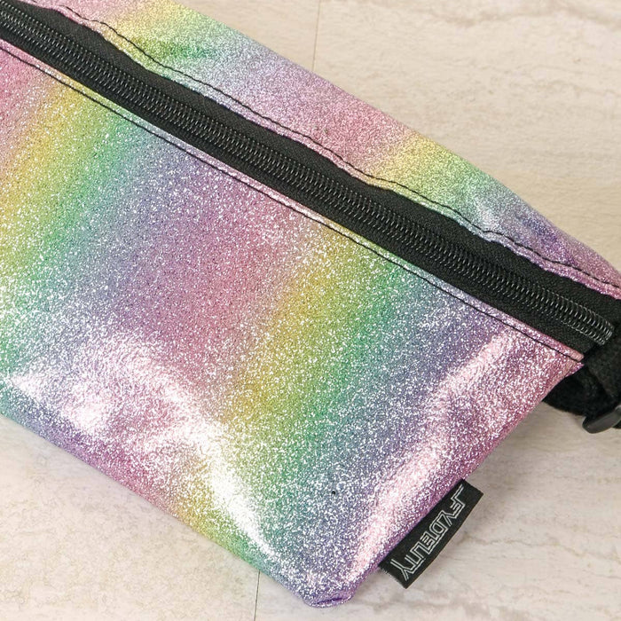Slim Fanny Pack - Rainbow Glitter