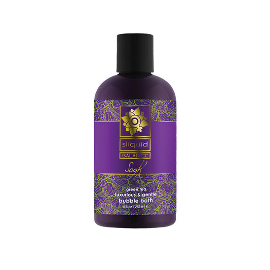 Sliquid Balance Soak Green Tea 8oz Intimates Adult Boutique
