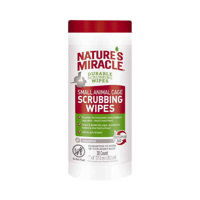 Small Animal Cage Scrubbing Wipes