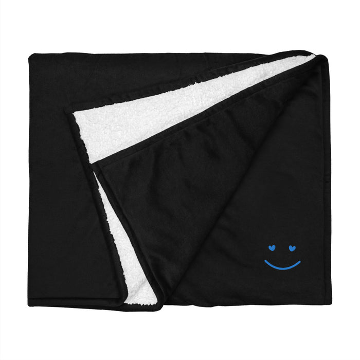 Smile Premium Sherpa Blanket