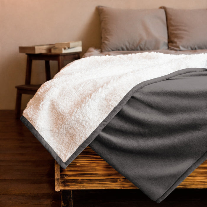 Smile Premium Sherpa Blanket