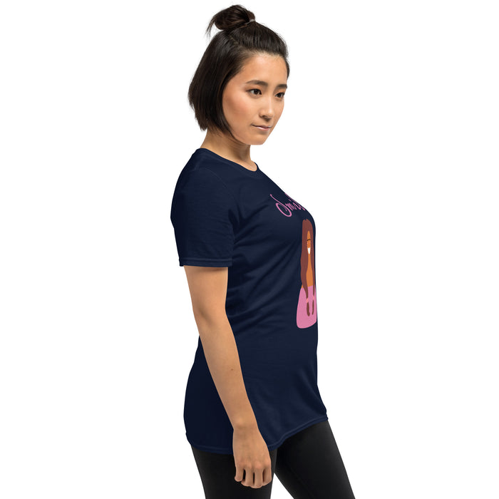 Smile Woman's Graphic T-Shirt - Bloom Seventy Seven