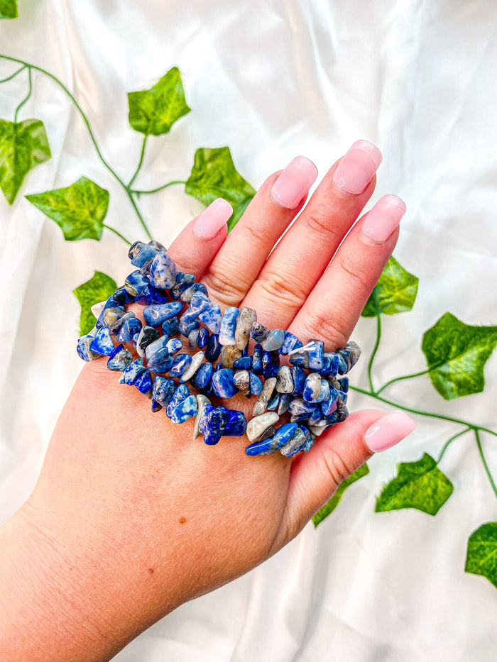 Sodalite Chip Bracelet