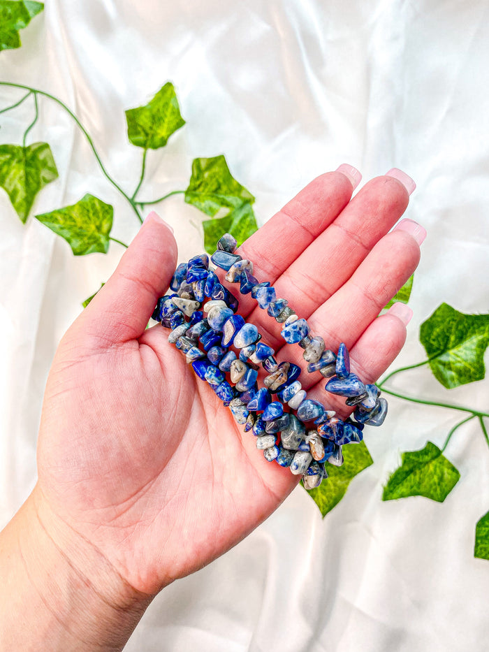 Sodalite Chip Bracelet