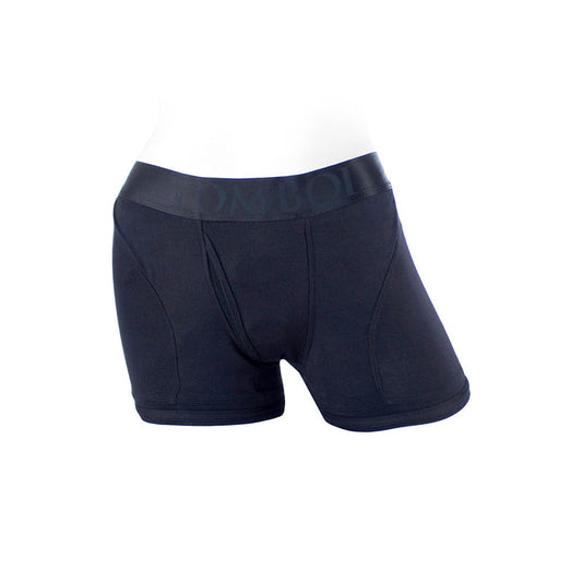 SpareParts Tomboii Black-Black Rayon - 3X Intimates Adult Boutique