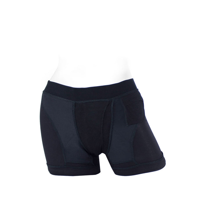 SpareParts Tomboii Black-Black Rayon - 3X Intimates Adult Boutique