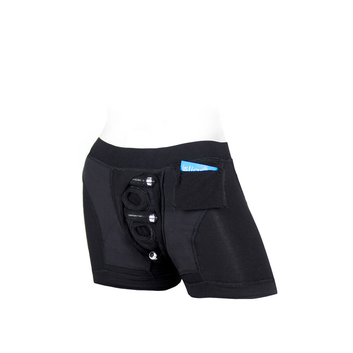 SpareParts Tomboii Black-Black Rayon - 3X Intimates Adult Boutique