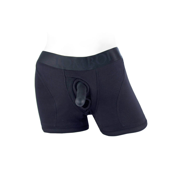 SpareParts Tomboii Black-Black Rayon - 3X Intimates Adult Boutique