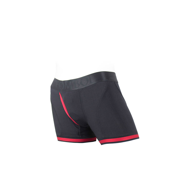 SpareParts Tomboii Black-Red Nylon - Large Intimates Adult Boutique