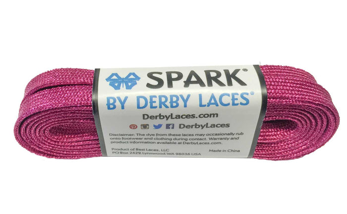 Spark Derby Laces - Pink