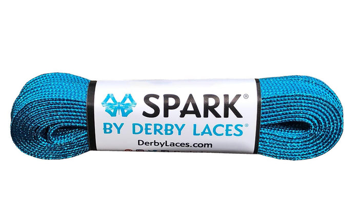 Spark Derby Laces - Pool Blue