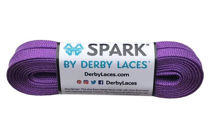 Spark Derby Laces - Purple