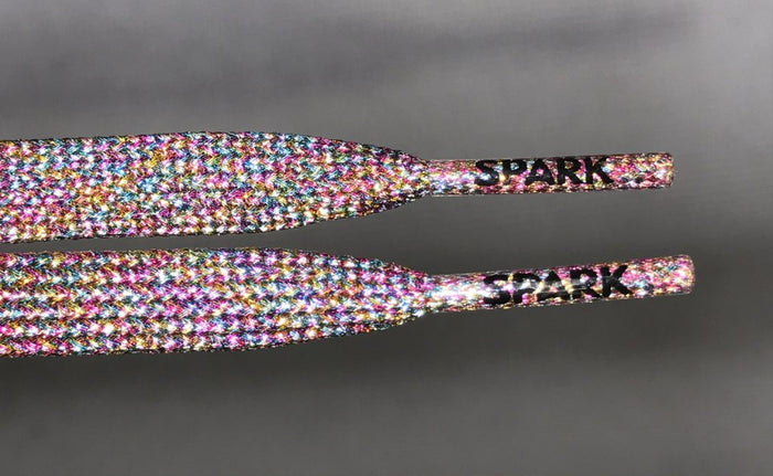 Spark Derby Laces - Rainbow Mirage