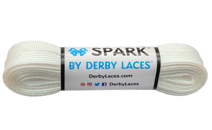 Spark Derby Laces - White