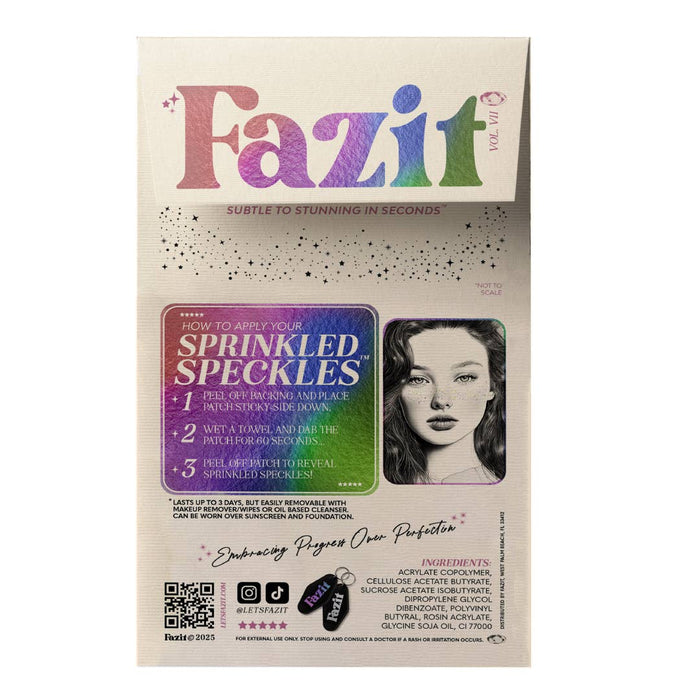 Sprinkled Speckles Makeup Patches