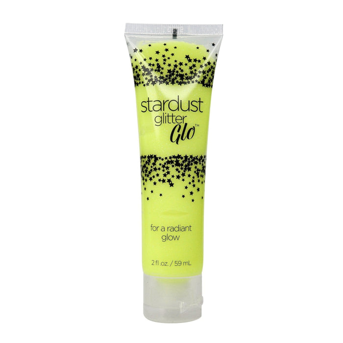 Stardust Glitter Glo Incandescent Yellow 2 Oz Intimates Adult Boutique