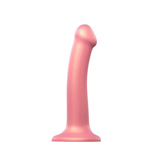 Strap-On-Me Dil - Metallic Pink Intimates Adult Boutique