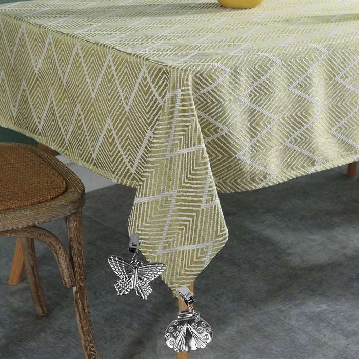 Strawberries Tablecloth Weights with Metal Clips for Outdoor Garden Party Picnic Table Covers