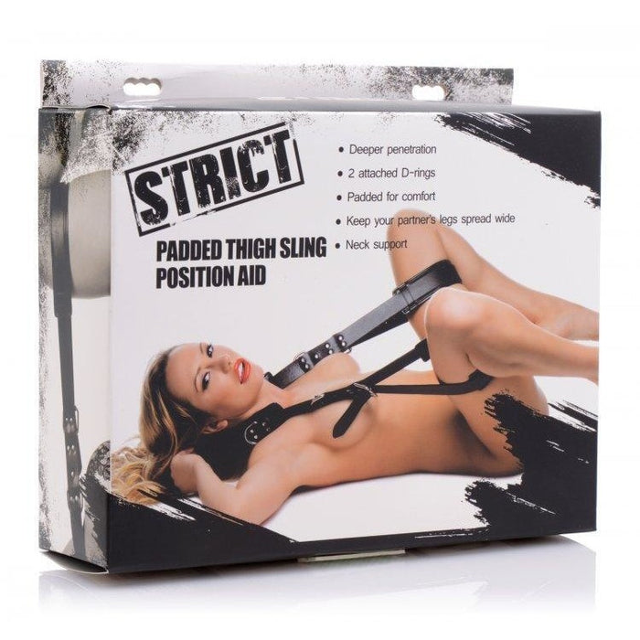 Strict Padded Thigh Sling Position Aid Intimates Adult Boutique