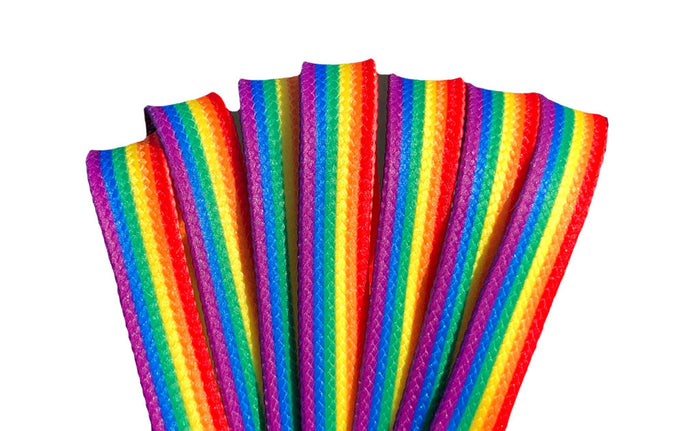Style Derby Laces - Rainbow Stripe