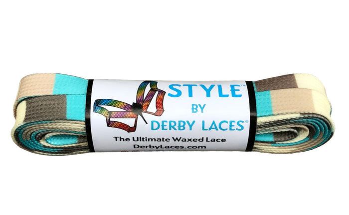 Style Derby Laces - Winter Block