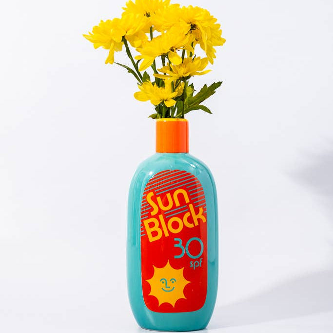 Sunblock Ceramic Vase