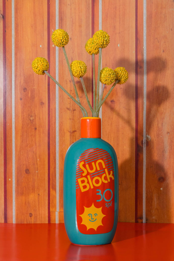 Sunblock Ceramic Vase