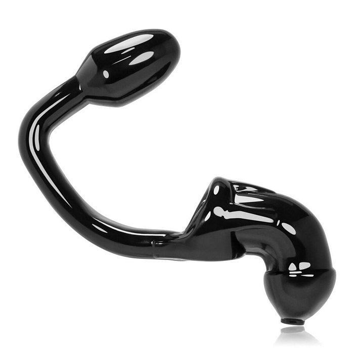 Tailpipe Cock & Ass Lock Black Intimates Adult Boutique