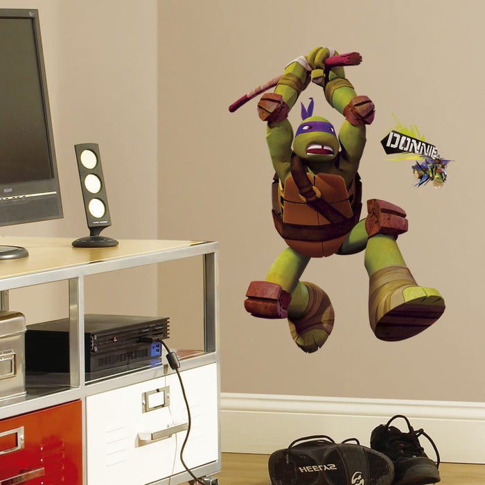 Teenage Mutant Ninja Turtles Don Peel & Stick Giant Wall Decals