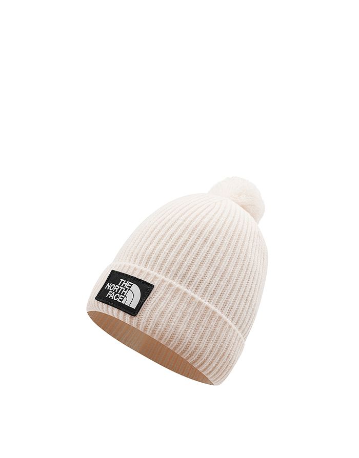 The North Face - TNF Logo Box Pom TNF - White-Accessoires-