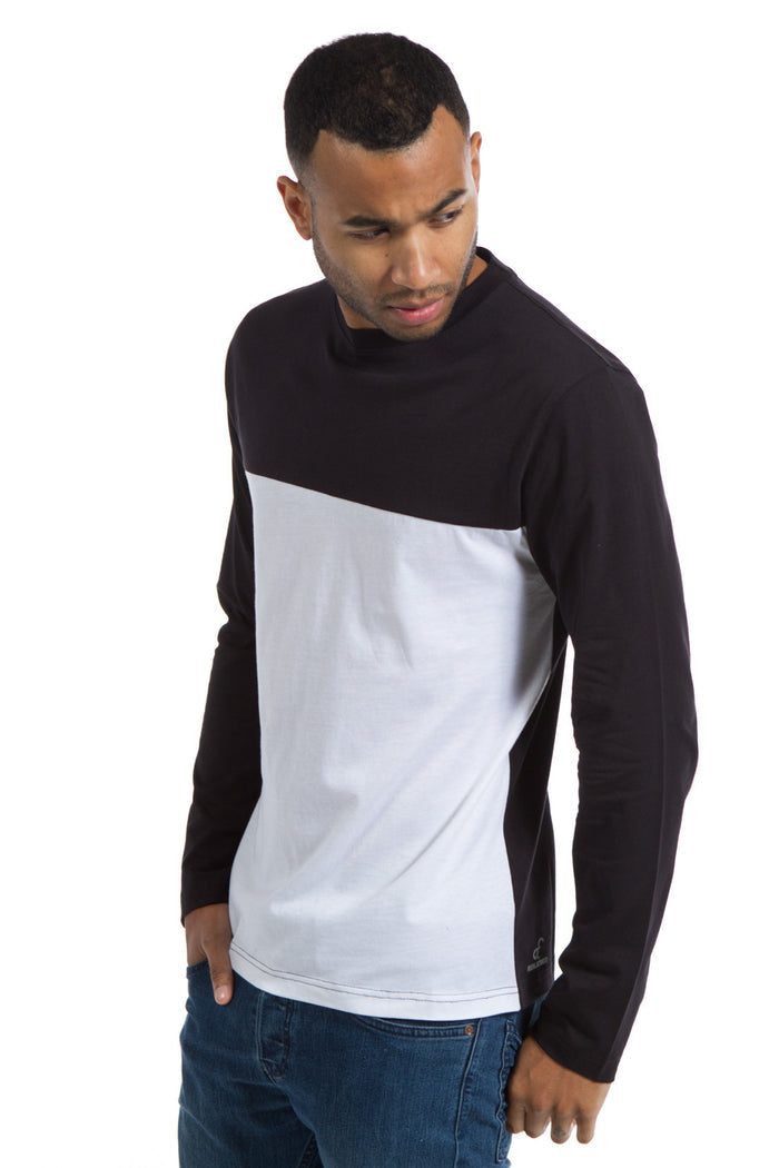 Travis | Men's Color Block Crew Neck