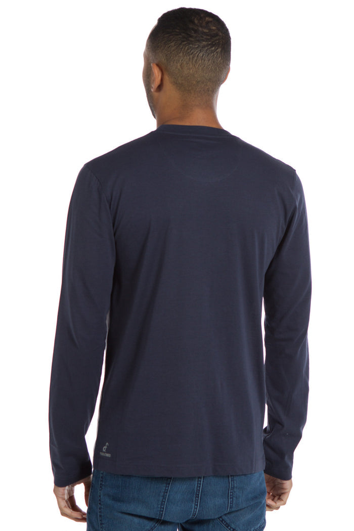Travis | Men's Color Block Crew Neck