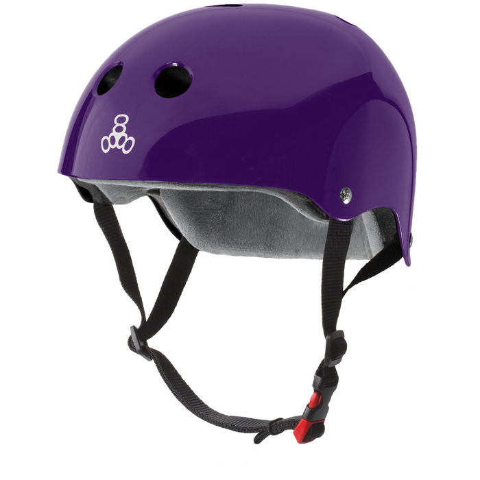Triple8 Certified Sweatsaver Helmet - Purple Glossy