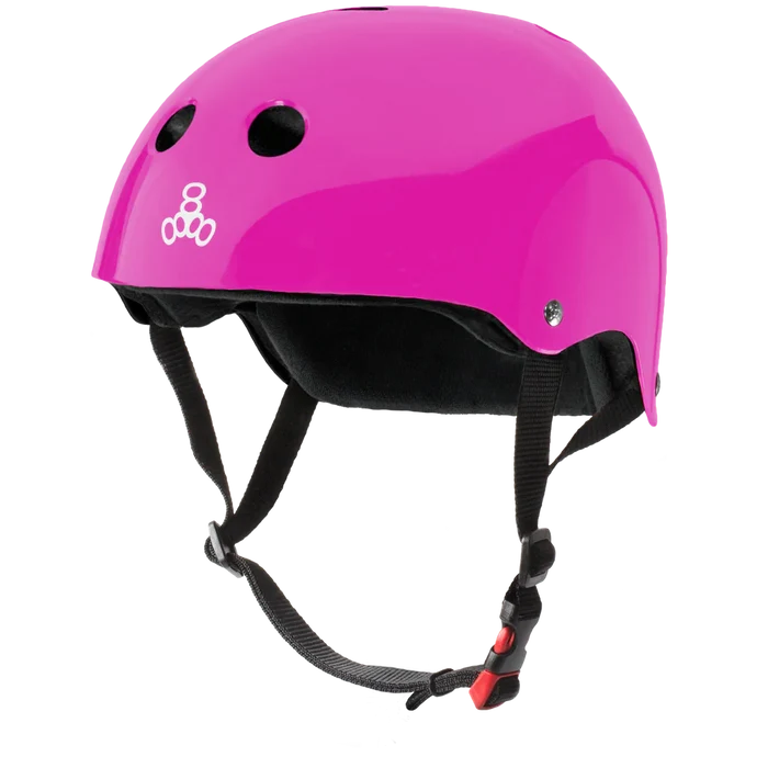Triple8 Certified Sweatsaver Helmet- Pink Glossy