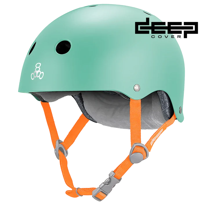 Triple8 DEEP COVER Helmet - Mint Matte