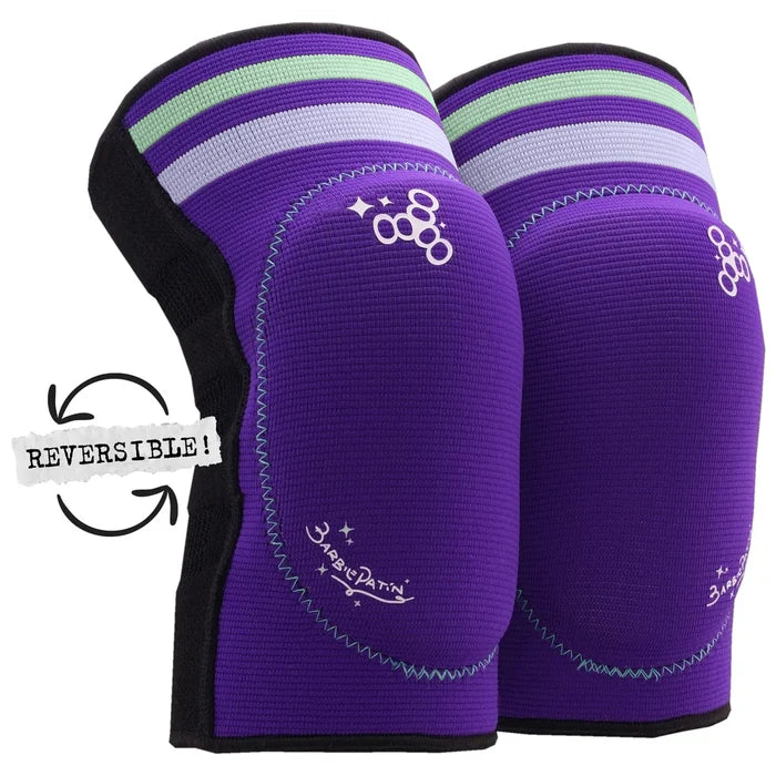 Triple8 Reversible Soft Knee Pads - Barbie Patin Signature Edition