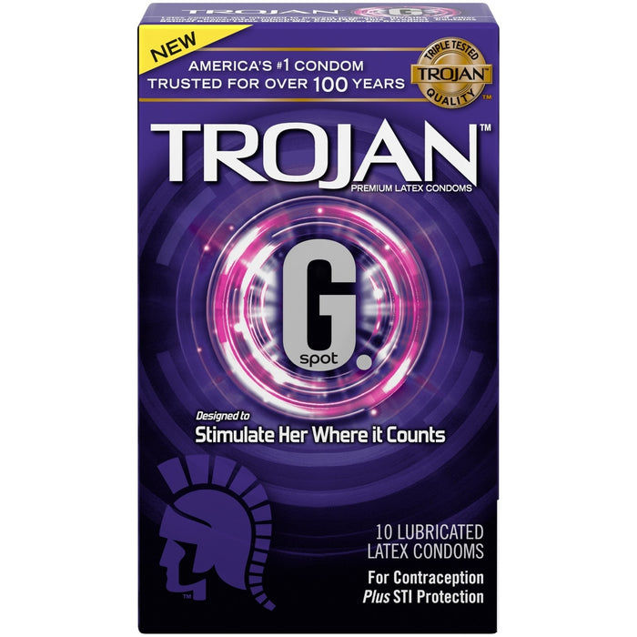 Trojan G Spot 10ct Intimates Adult Boutique