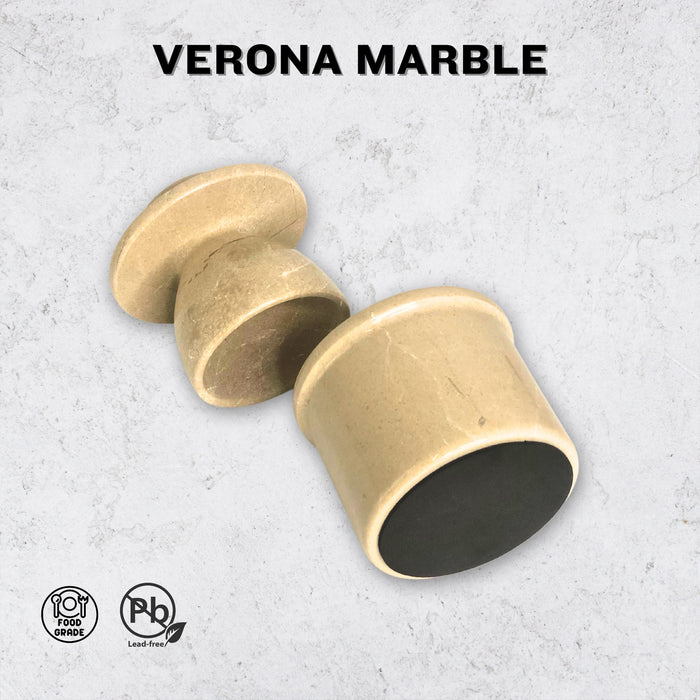 Verona Marble French Butter Keeper with Lid