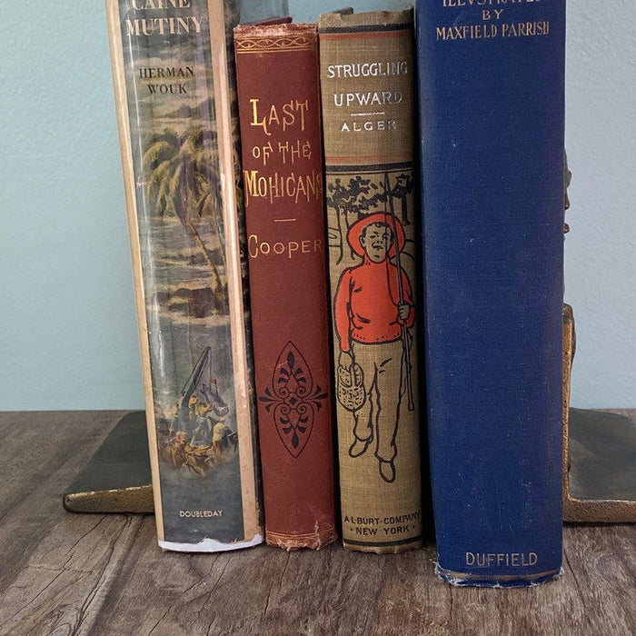 Vintage Cape Cod Fisherman Bookends at Duckwells