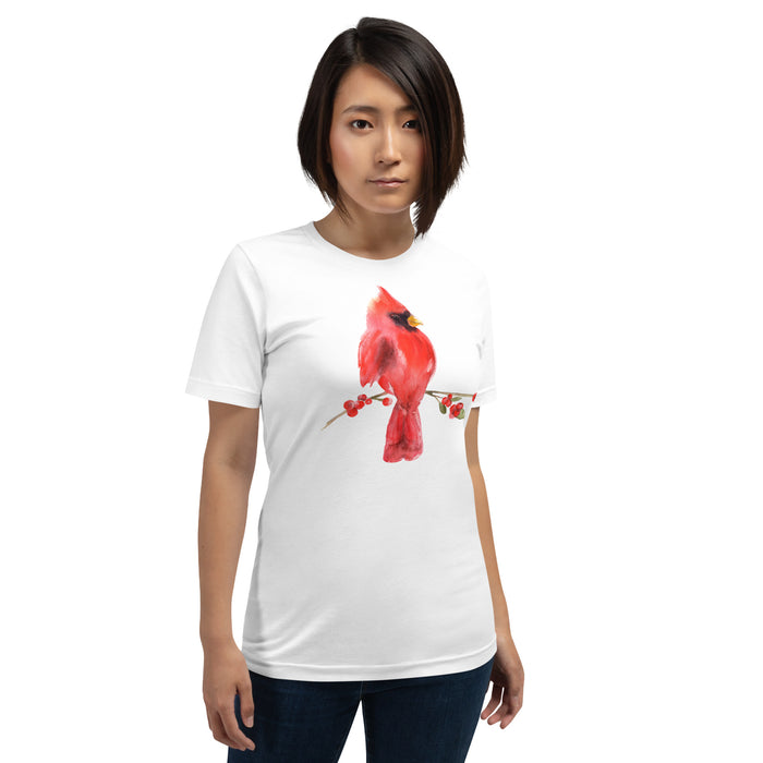 Watercolor Cardinal Shirt